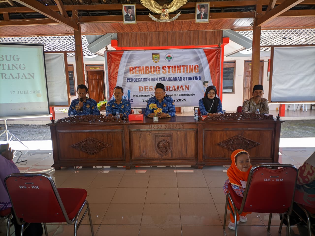 REMBUK STUNTING DESA KRAJAN KECAMATAN GATAK TAHUN 2025